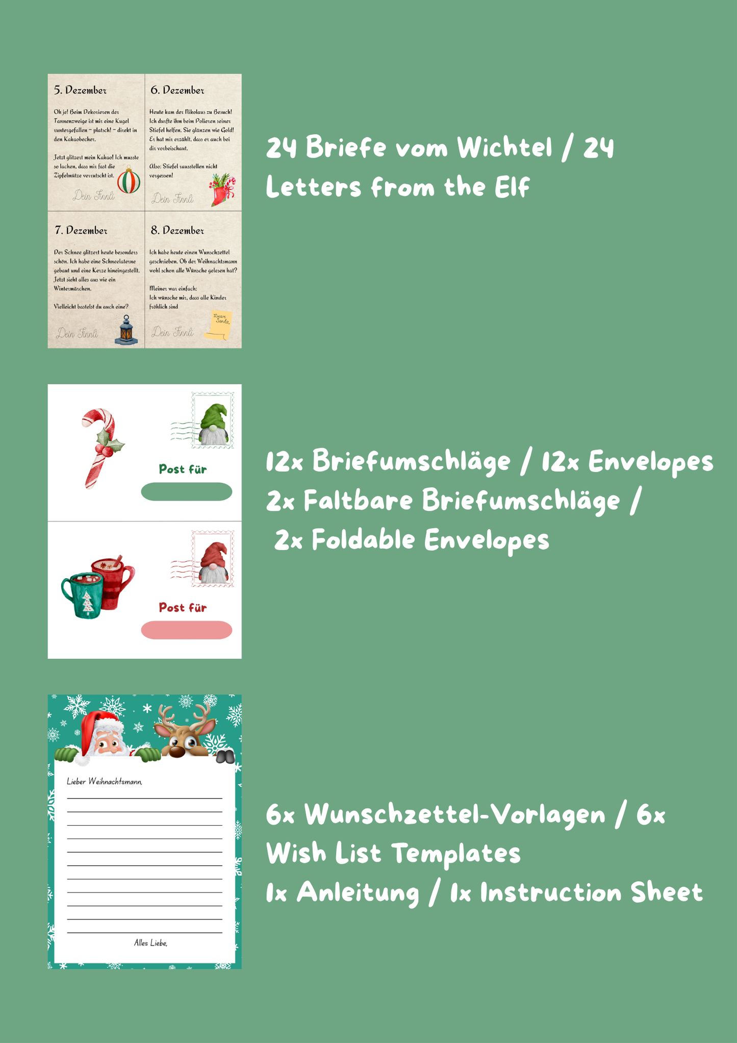 Wichtel-Set | German and English