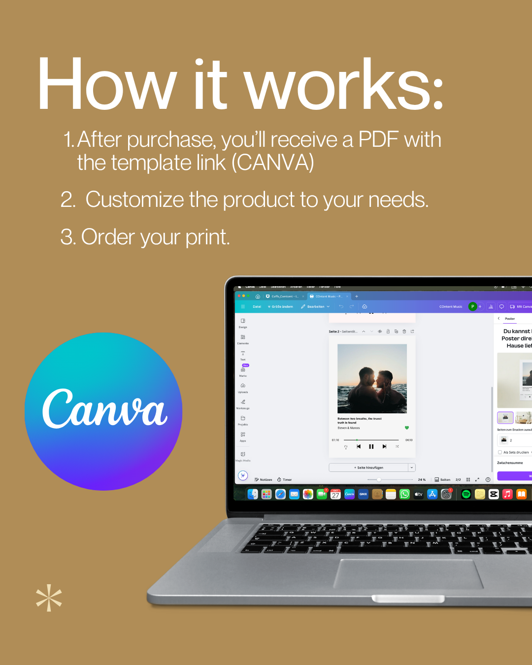 Musik-Partner Wandbild