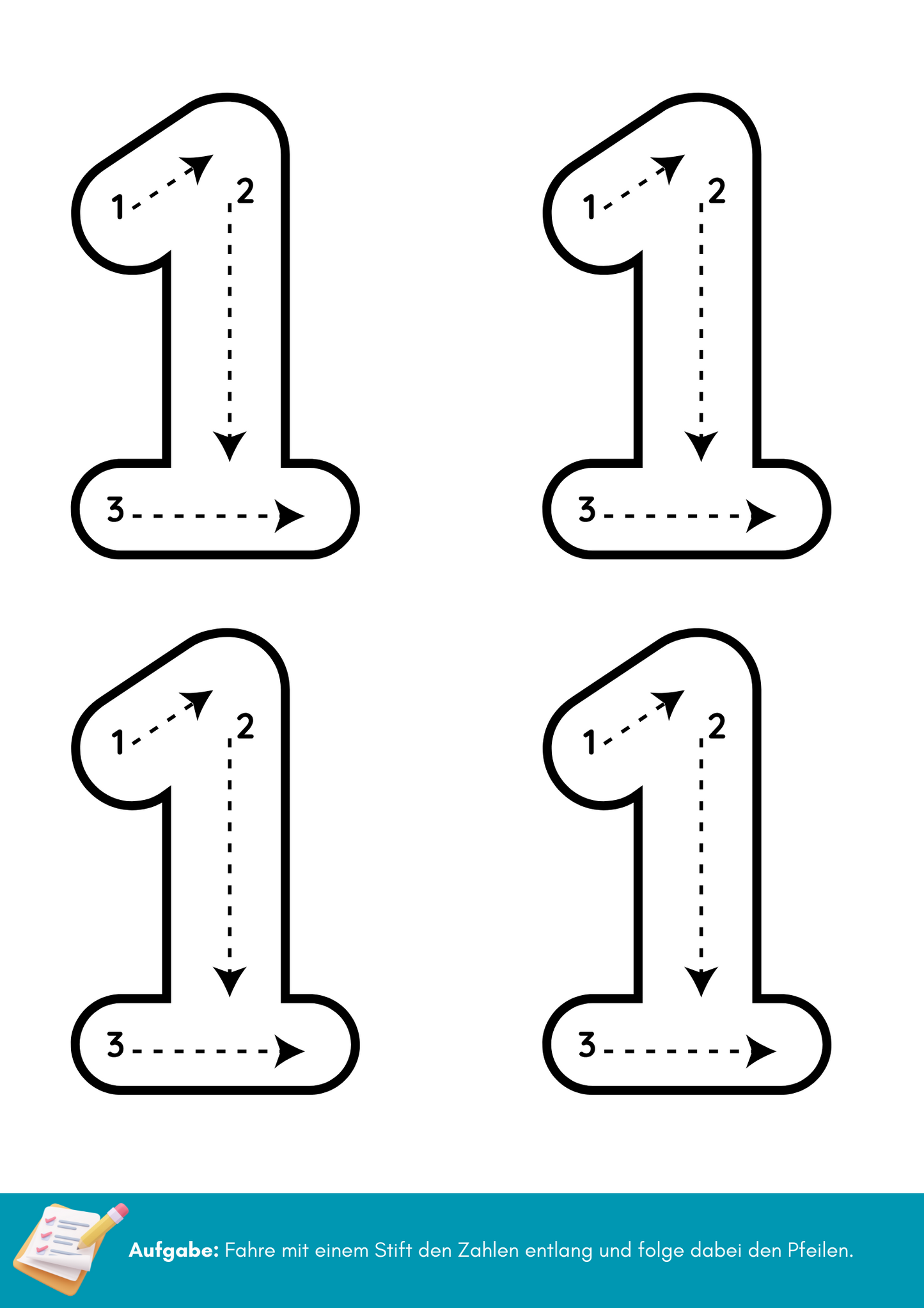 Learn numbers | Printable