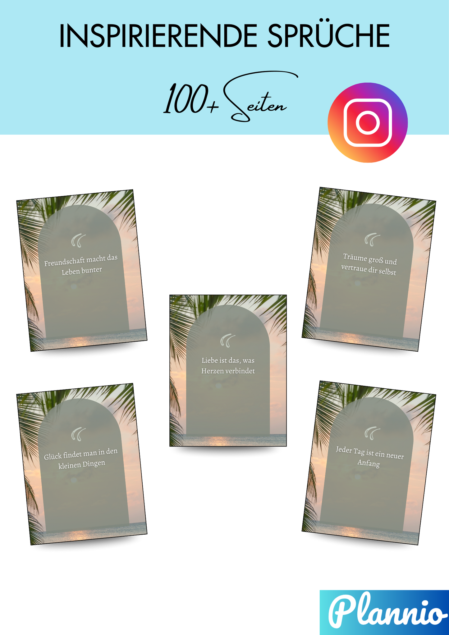 🌟✨ 100+ Instagram Vorlagen: Inspirierende Sprüche