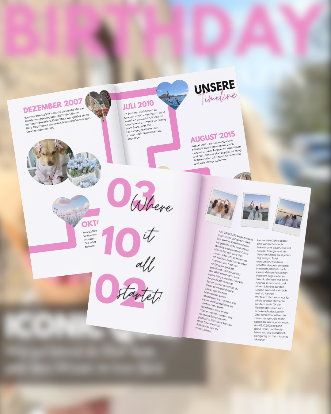 🎉 Geburtstagsheft für Frauen – Das perfekte Geschenk