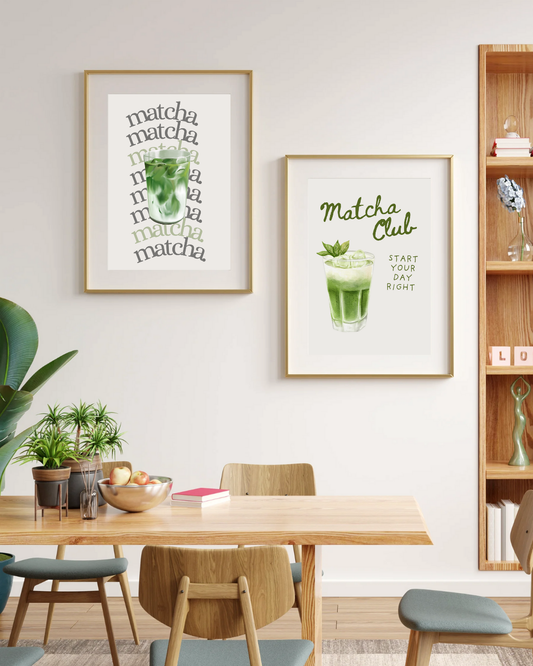 Wand Prints | Matcha Edition – 25 Stück