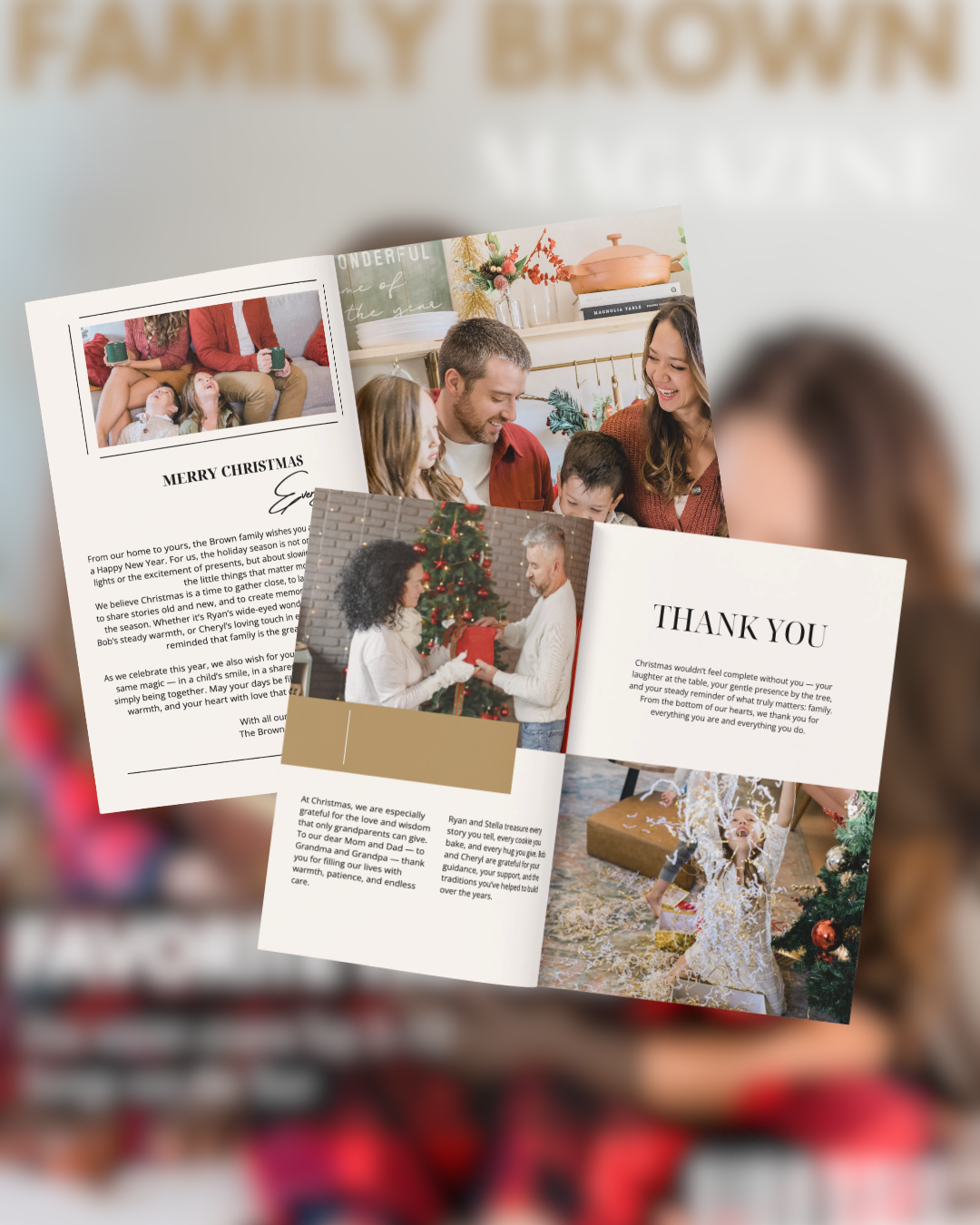 Weihnachtsmagazin | 30+ Vorlagen zum bearbeiten