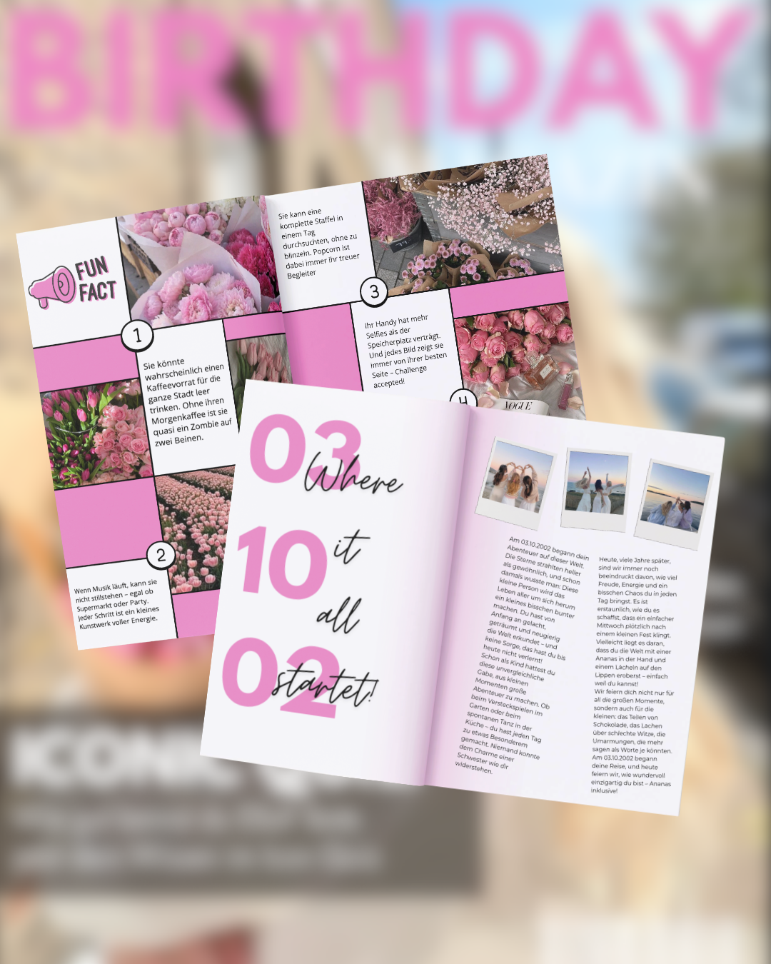 🎉 Geburtstagsheft für Frauen – Das perfekte Geschenk