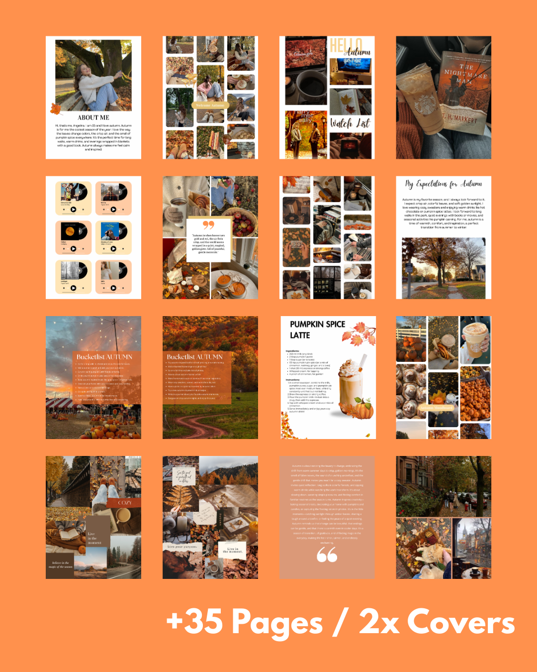 Herbst-Erinnerungsmagazin | 35+ Seiten