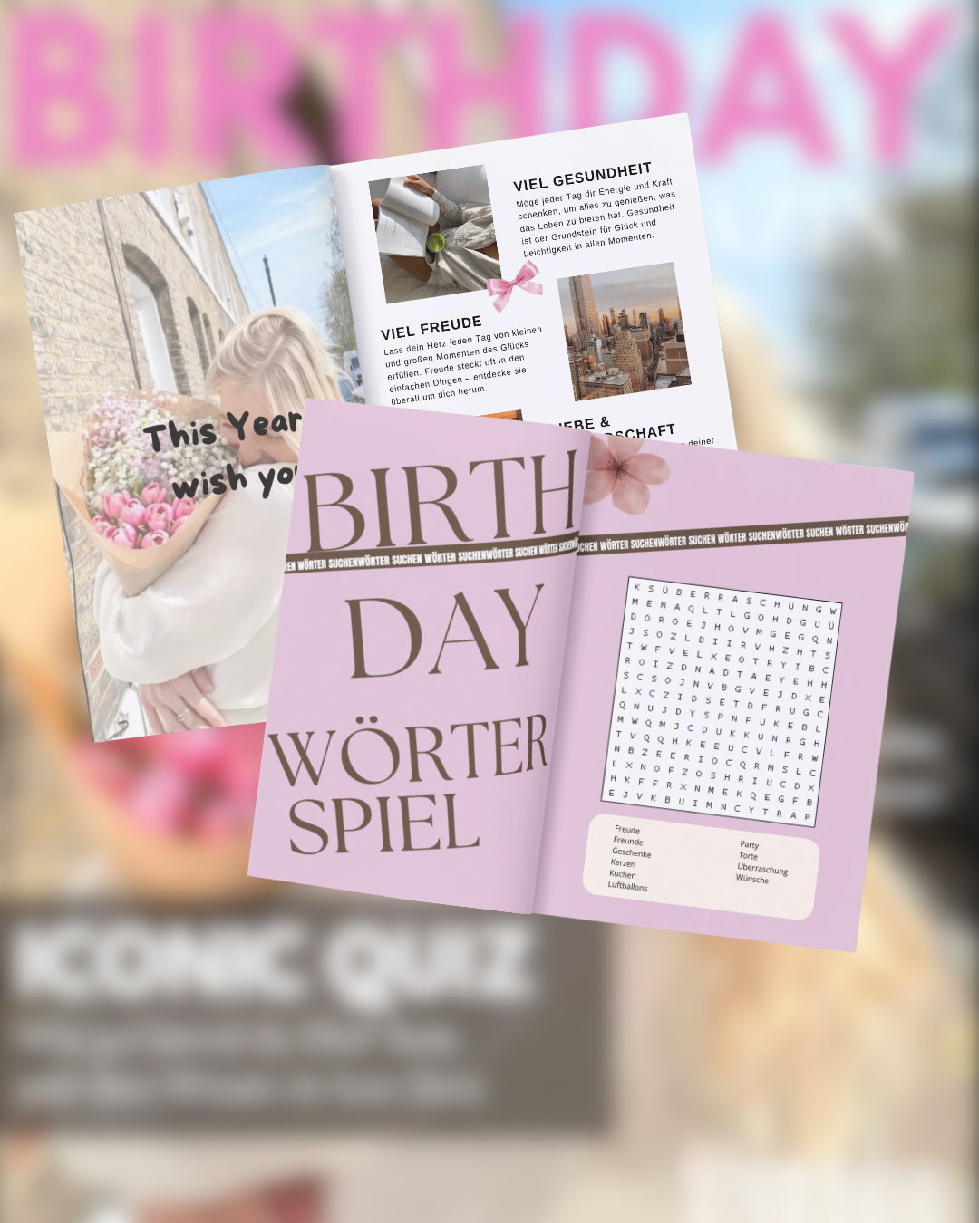 🎉 Geburtstagsheft für Frauen – Das perfekte Geschenk