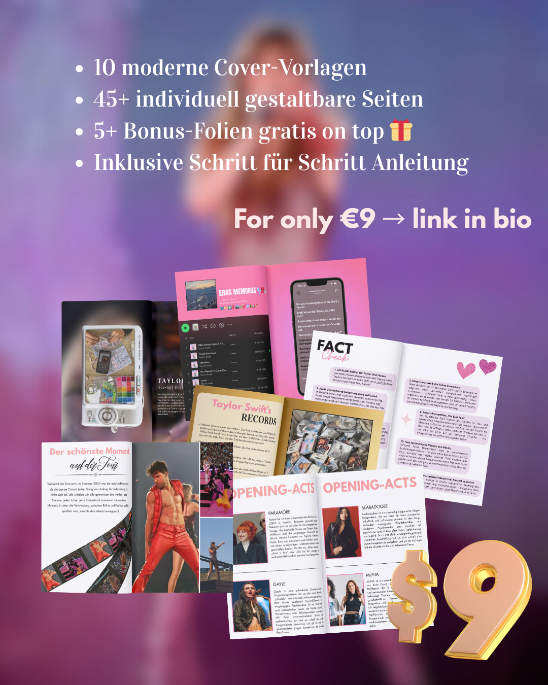 The Eras Magazin - Erinnerungsheft  (German&English) XL SALE!!!