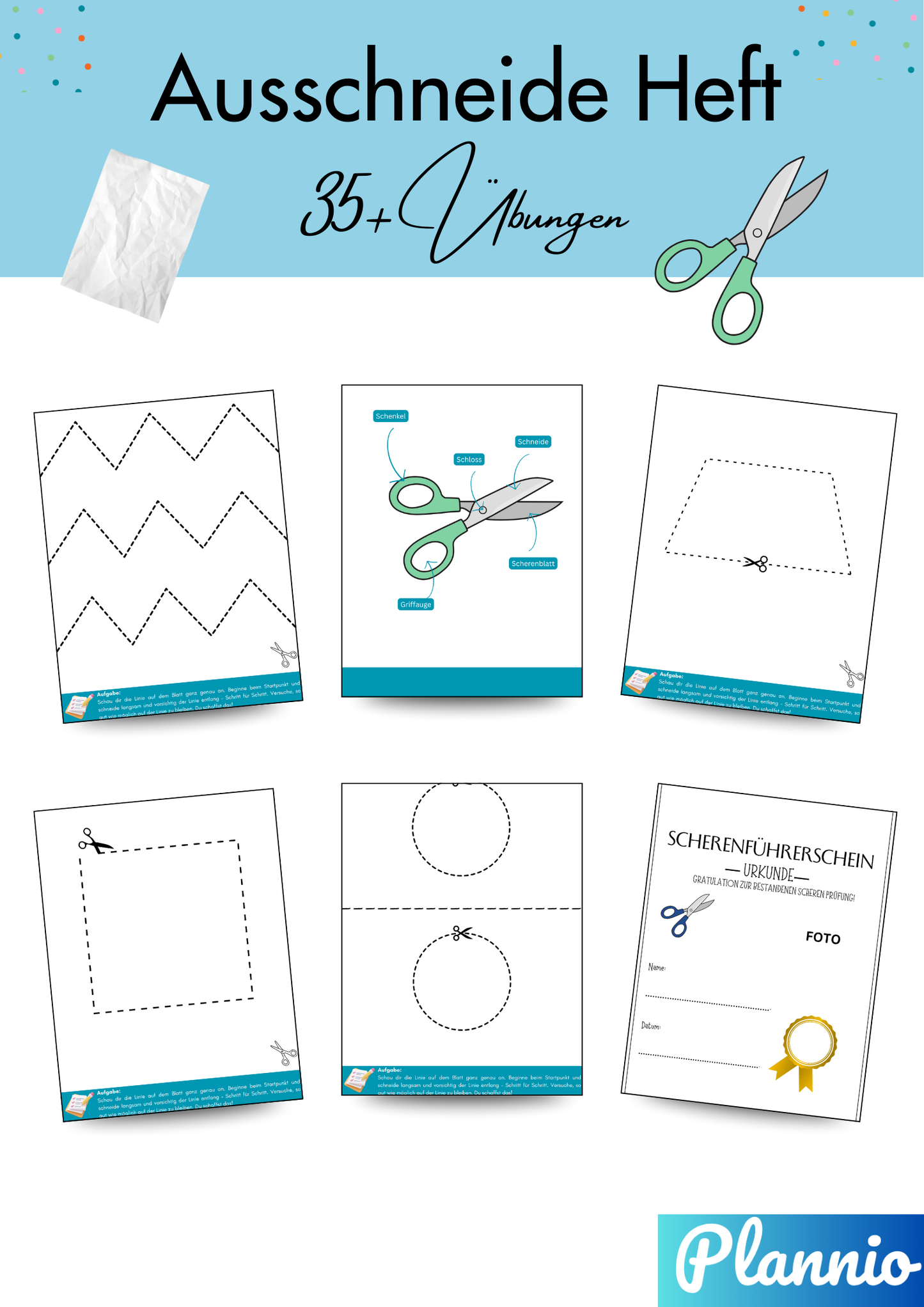 Learn to cut out - 35+ pages |