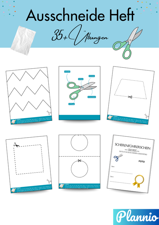 Learn to cut out - 35+ pages |