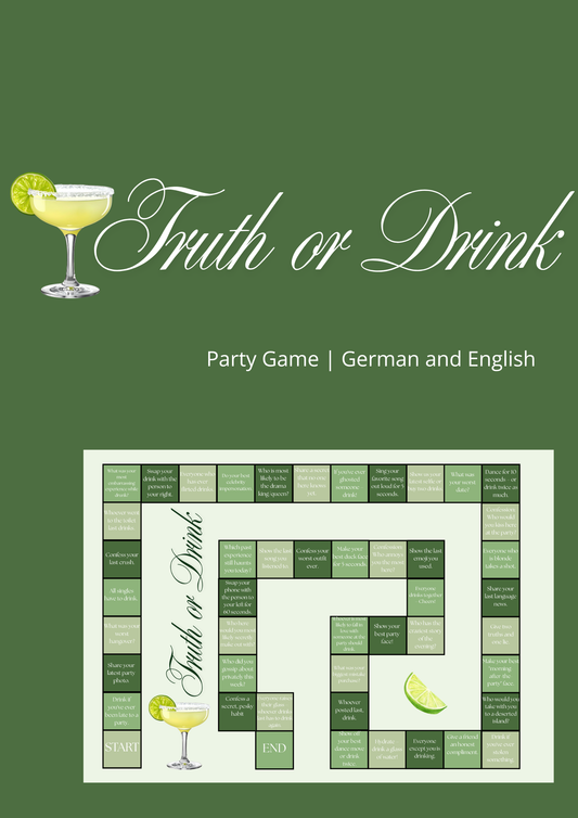 Truth or Drink | German and English